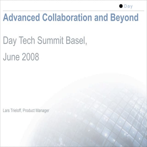 Advanced Collaboration And Beyond