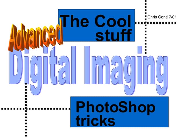 Advanced Digital Photography
