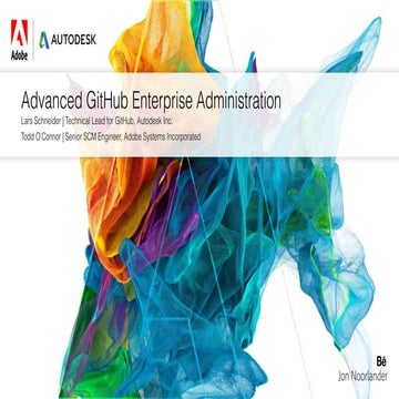 Advanced GitHub Enterprise Administration