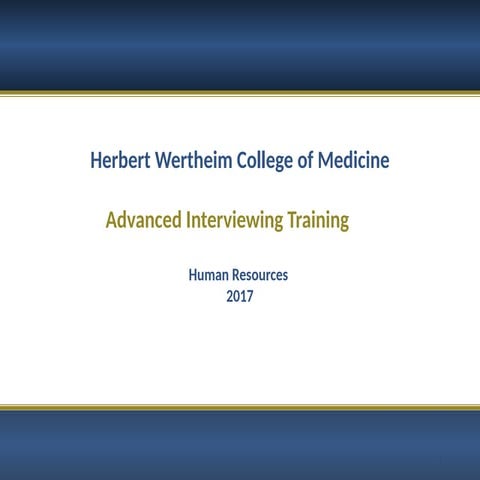 Advanced-interviewing Skills for right selection