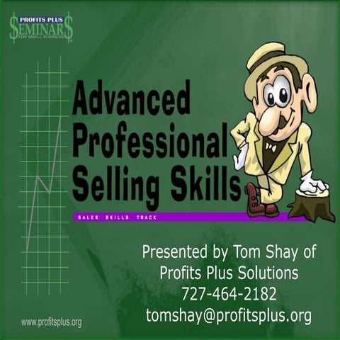 Advanced Professional Selling Skills