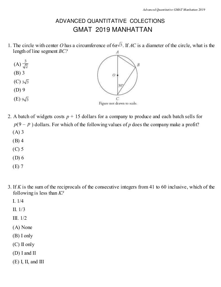 Advanced Quant Manhattan Part 1