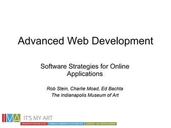 Advanced Web Development
