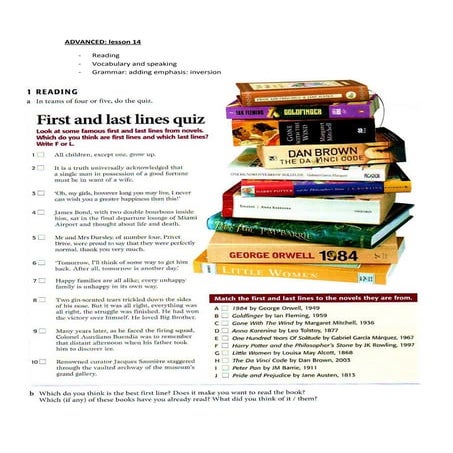Intermediate 14 | PDF