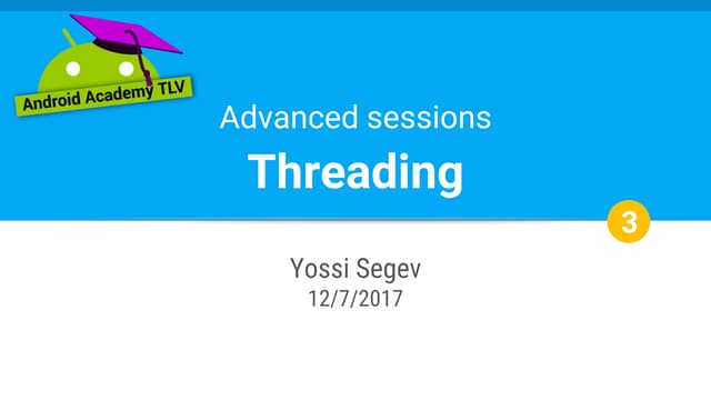 Advanced #3  threading 