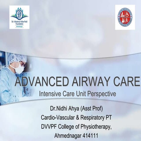 Advanced airway clearance