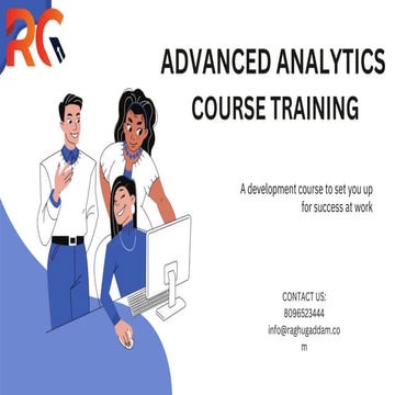 Advanced Analytics Course training in Hyderabad | PPT