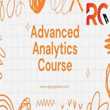 Advanced Analytics Course training in Hyderabad | PDF