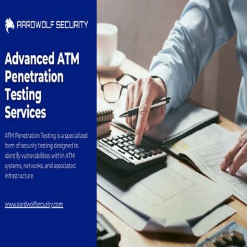 Advanced ATM Penetration Testing Services