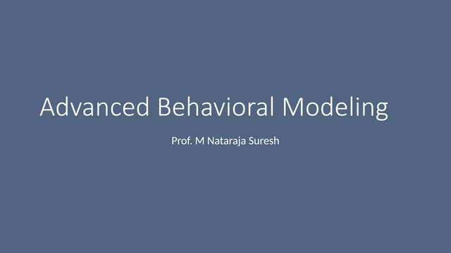 OOAD___Advanced Behavioral Modeling.pptx