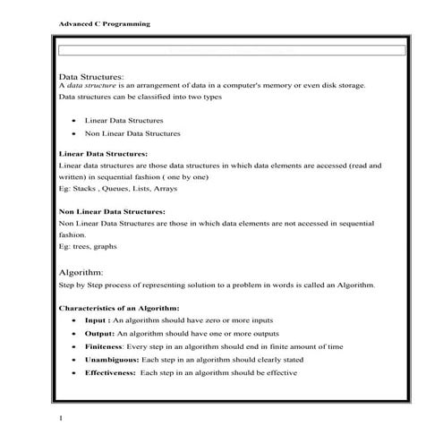 Advanced c c++ | PDF