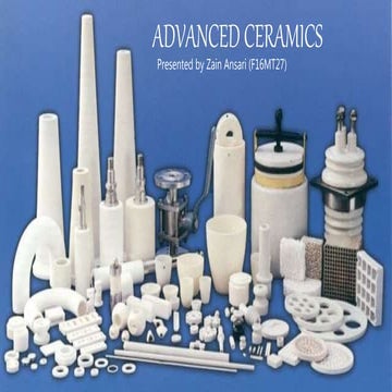Advanced ceramics