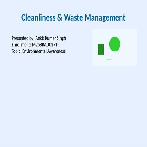 Comprehensive Guide to Cleanliness and Waste Management for a ...