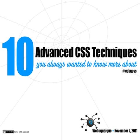 10 Advanced CSS Techniques (You Wish You Knew More About) | PDF