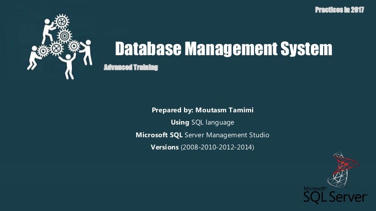 Database Management System - SQL Advanced Training