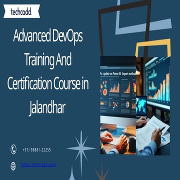 Advanced DevOps Training And Certification Course in Jalandhar
