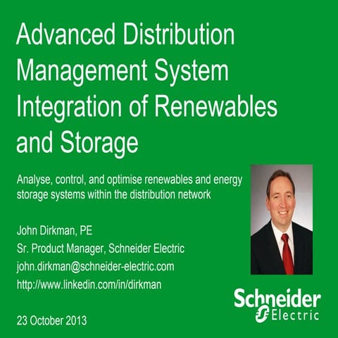 [Webinar Slides] Advanced distribution management system integration of renew...