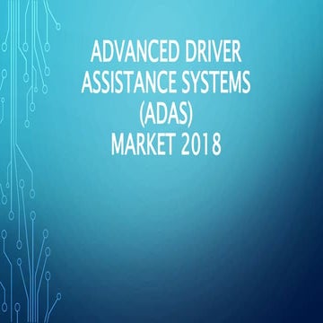 Advanced Driver Assistance Systems (ADAS) Market