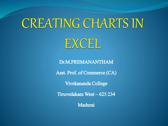 Advanced excel