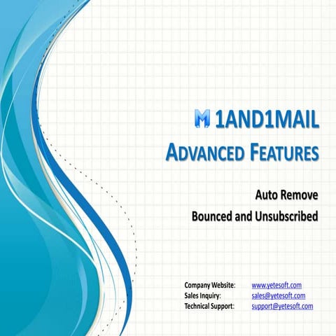  1and1Mail Advanced Features - Auto Remove Bounced and Unsubscribed