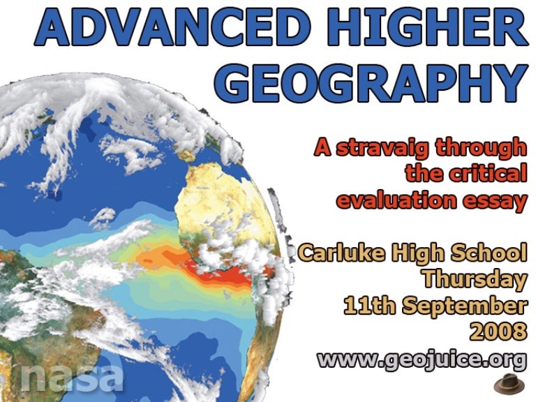 Geographical Issues Unit 3