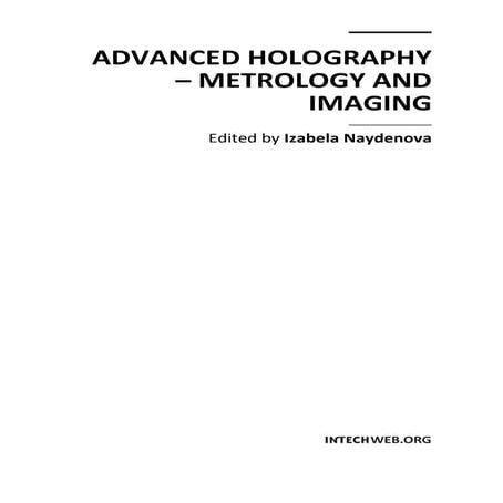 Advanced holography -_metrology_and_imaging