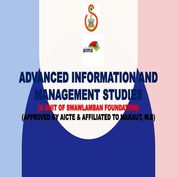 ADVANCED INFORMATION AND MANAGEMENT STUDIES.pptx