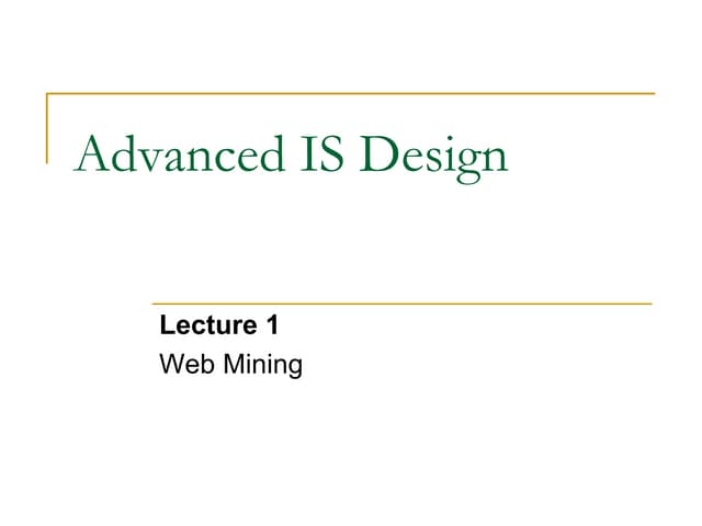 Web Mining .ppt