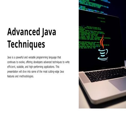 Advanced java techniques_advanced java-programming_Varshini.R.pptx