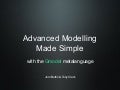 Advanced modelling made simple with the Gmodel metalanguage