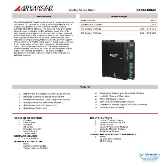Advanced motion controls b060a400ac