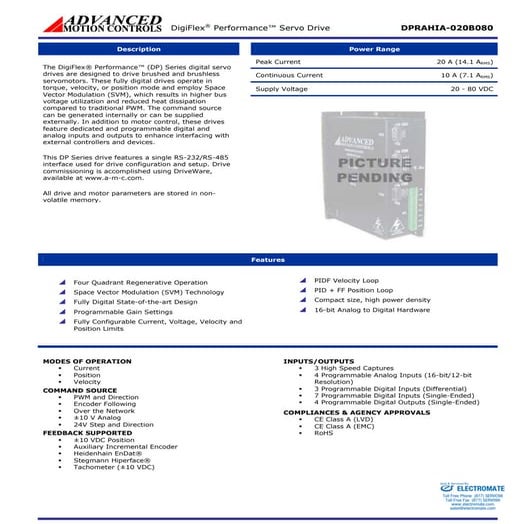 Advanced motion controls dprahia 020b080