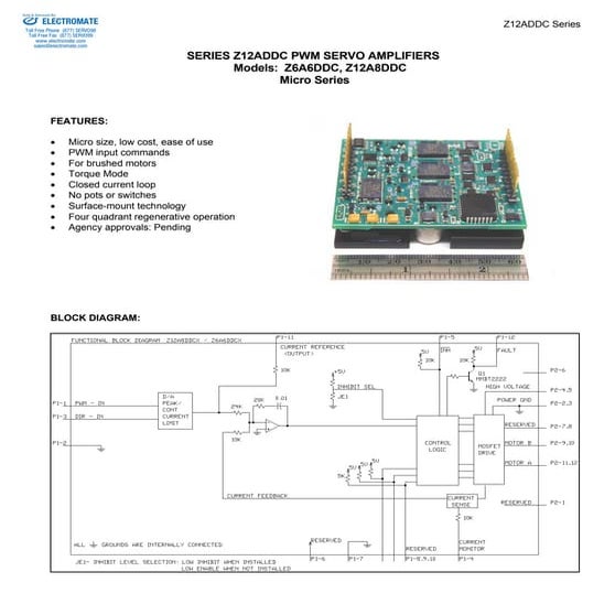 Advanced motion controls s25a20 | PDF