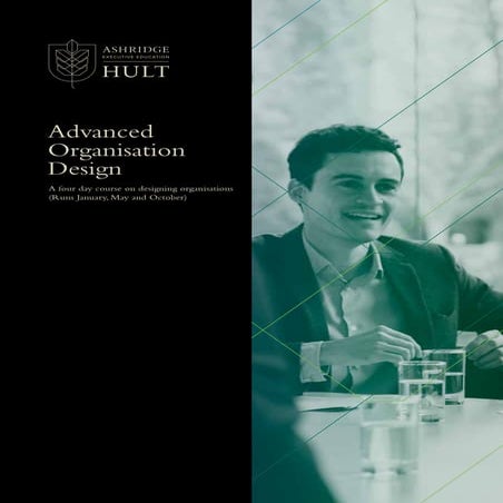 Advanced organisation design brochure | PDF