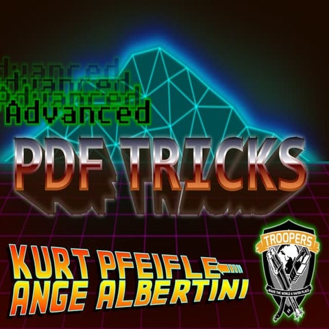 Advanced Pdf Tricks
