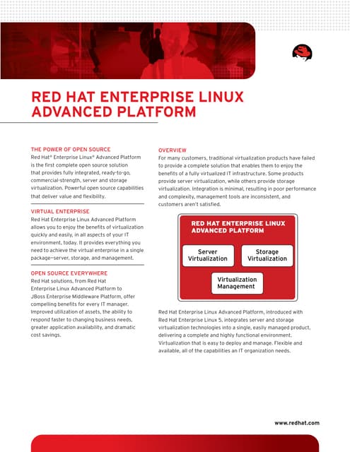 Advanced Platform