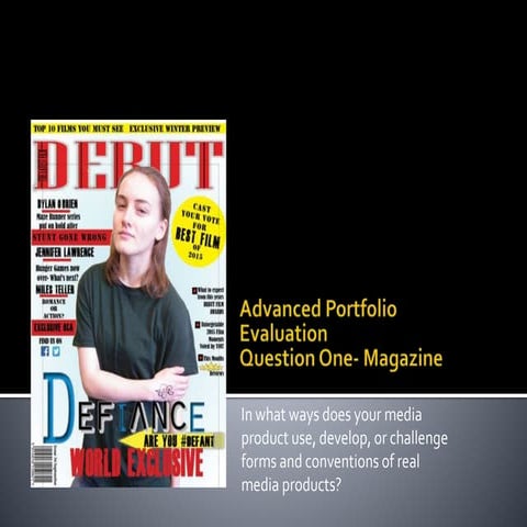 Advanced portfolio evaluation 1-magazine