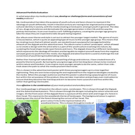 Advanced portfolio evaluation