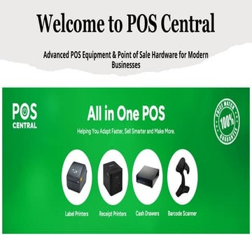 Advanced POS Equipment & Point of Sale Hardware for Modern Businesses ...