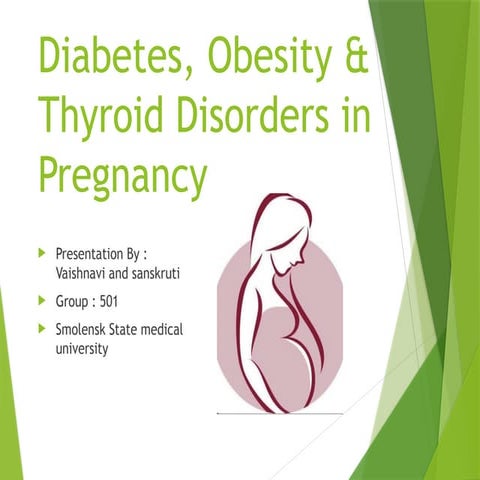Comprehensive Overview of Diabetes, Obesity, and Thyroid Disorders in ...