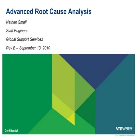Advanced Root Cause Analysis
