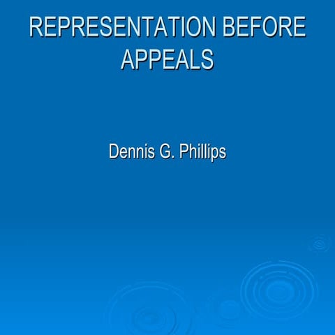 Advanced Representation