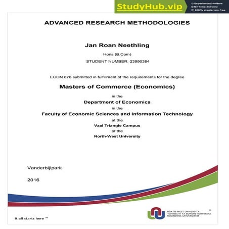 ADVANCED RESEARCH METHODOLOGIES | PDF
