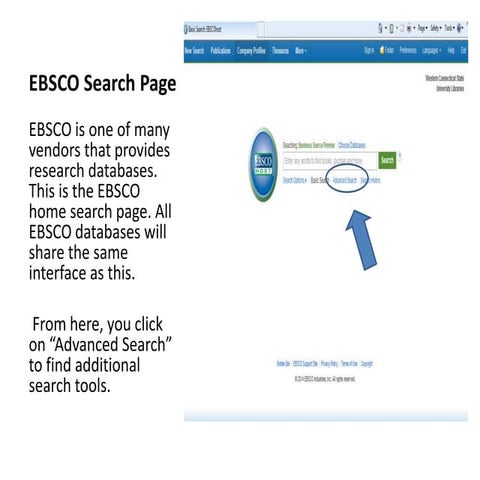 Advanced searching for lib guide