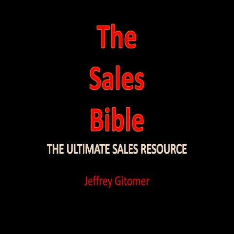 The Sales Bible - Jeffrey Gitomer