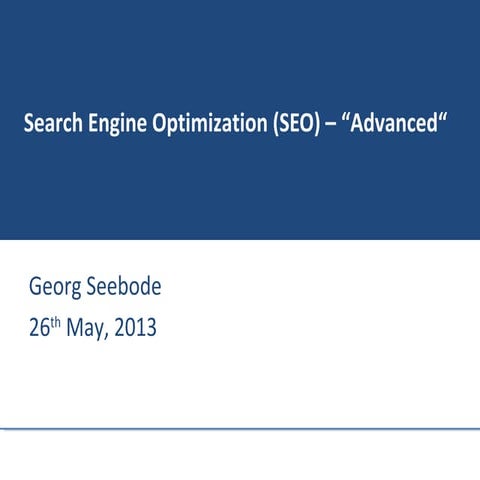 Advanced seo gs v2
