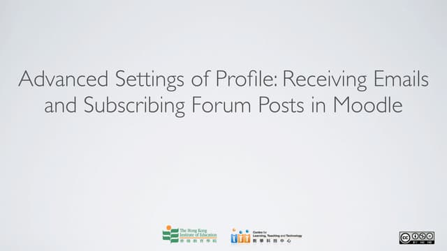 Advanced settings of profile receiving emails and subscribing forum posts