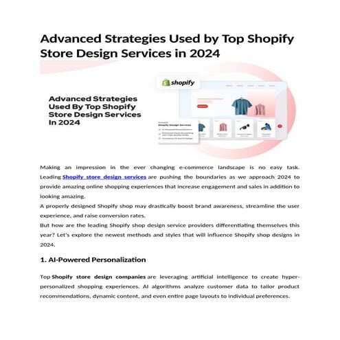 Advanced Strategies Used by Top Shopify Store Design Services in 2024.docx