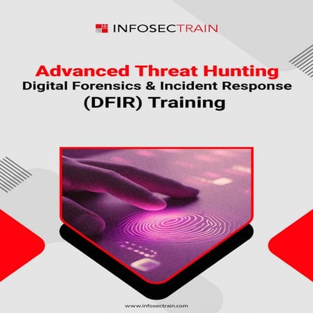 Advanced Threat Hunting Digital forensics and incident response training