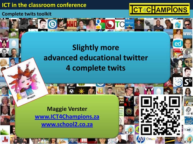 Advanced twitter tips and tools for teachers